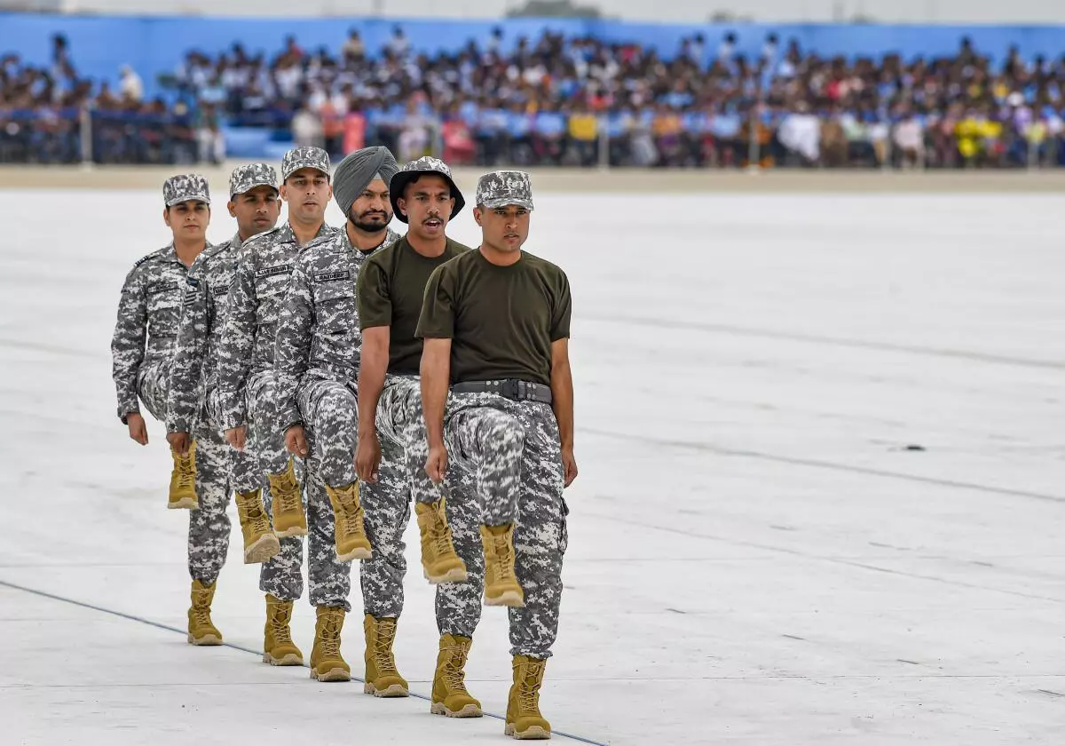 IAF ground staff get new digital camouflage uniform The Hindu